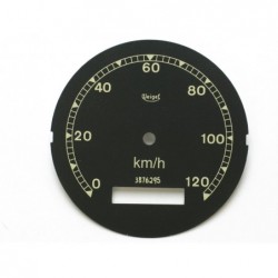 Speedo plate, Veigel, D 77 mm