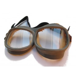 Schutzbrille im alten Stil