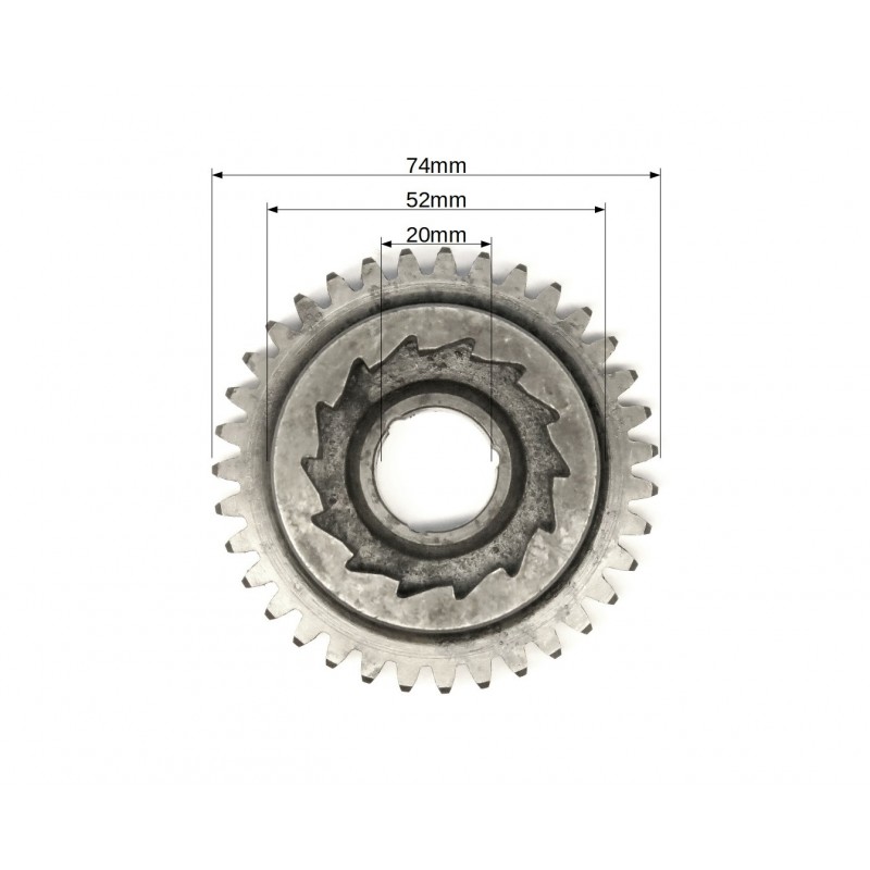 Kickstarter gear DKW SB200 SB300 NOS