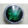 Control lamp glass green