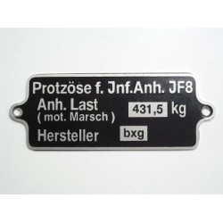 Plate "Protzose f Jnf Anh...