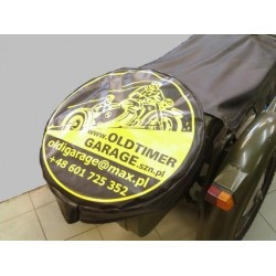 Sidecar spare wheel tent,...