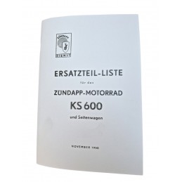 Owners manual  Zundapp KS600