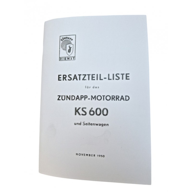 Owners manual  Zundapp KS600