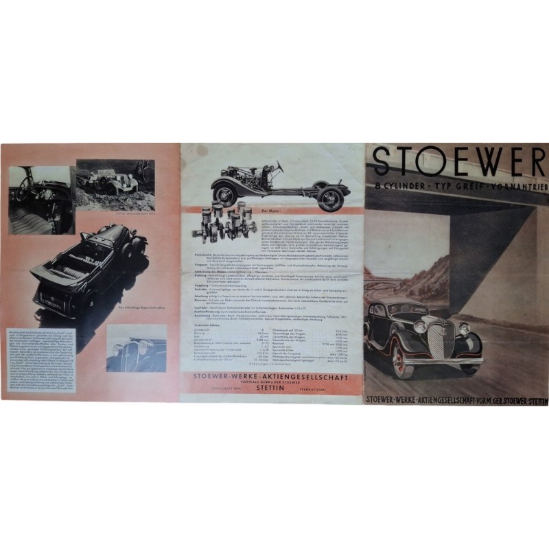 Double-sided poster STOEWER