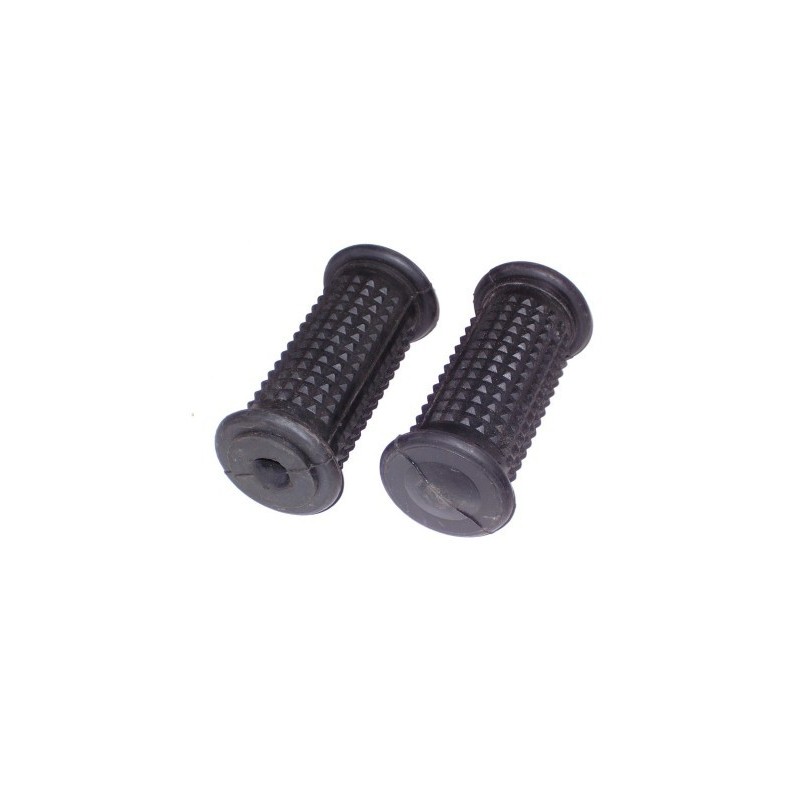 Footrests rubbers, big spike, d 16 mm