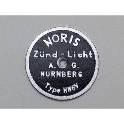 Schild "NORIS" D 21mm