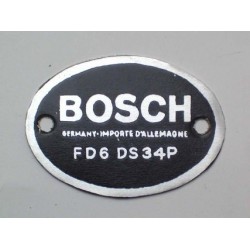 Plate "BOSCH FD 6 DS34P",...