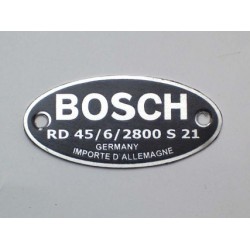 Plate "BOSCH RD 45/6/2800 S...