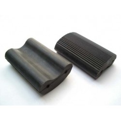 Footrests rubbers, pair, L...