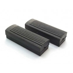 Footrests rubbers, pair, L...