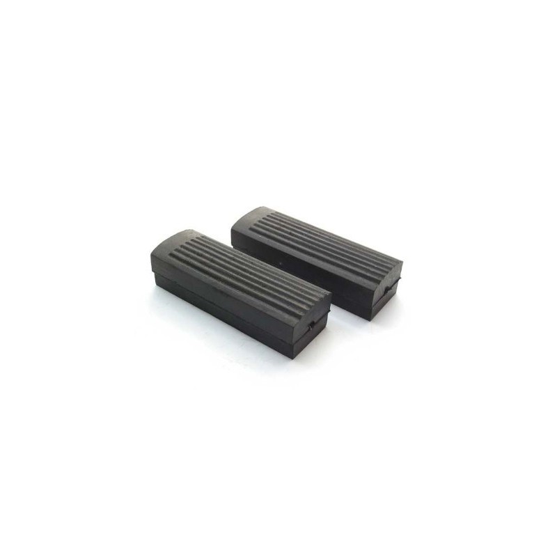 Footrests rubbers, pair, L  90 mm