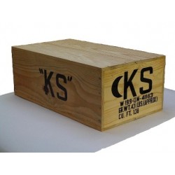 Wood box, ration KS...