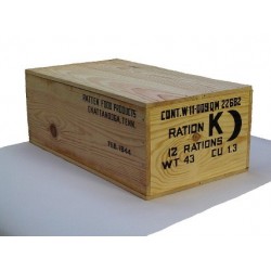 Wood box, ration K 565x315x210