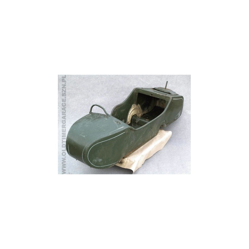 Sidecar boat, green, MB750, K750