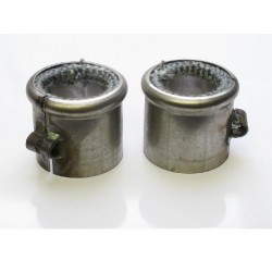 Silencer clamps raw, 48mm,...