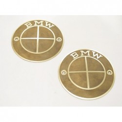 Bmw badges, brass, D 70 mm