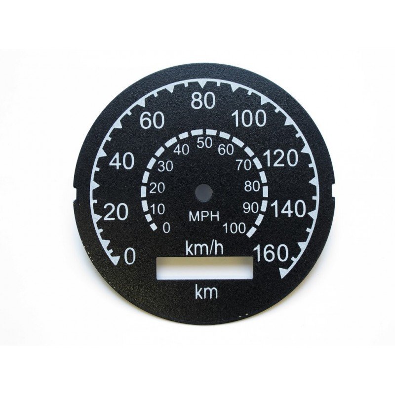 speedometer plate Chang Jiang max 100 MPH