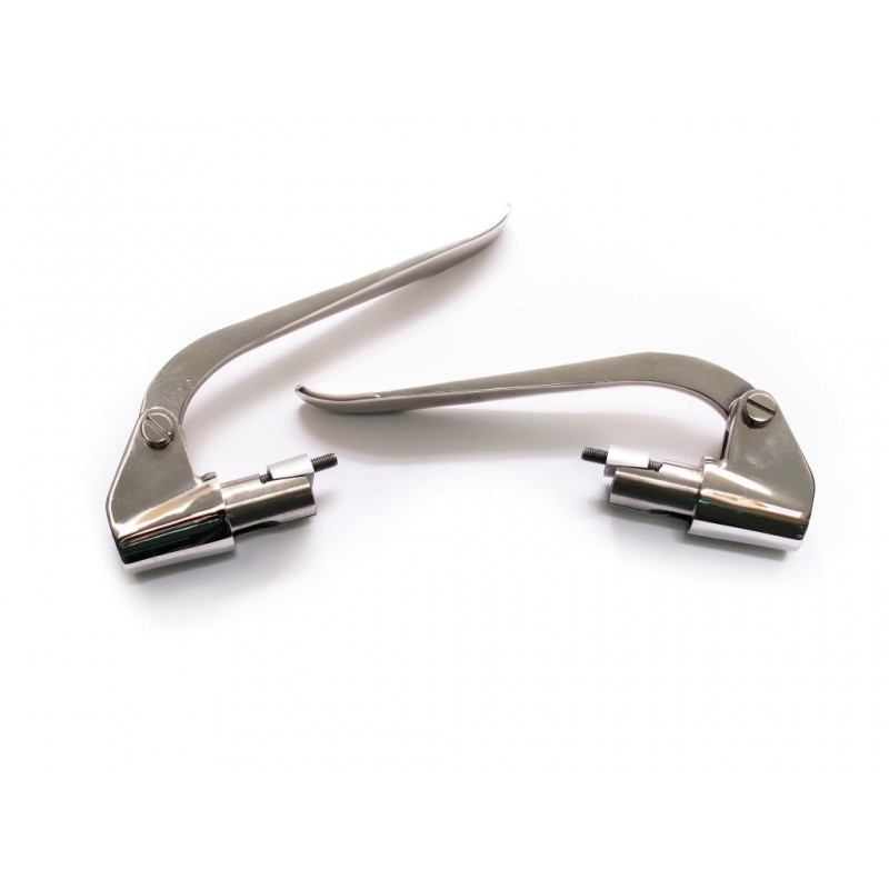 Brake/clutch levers, for 22 mm steering bar, V2A